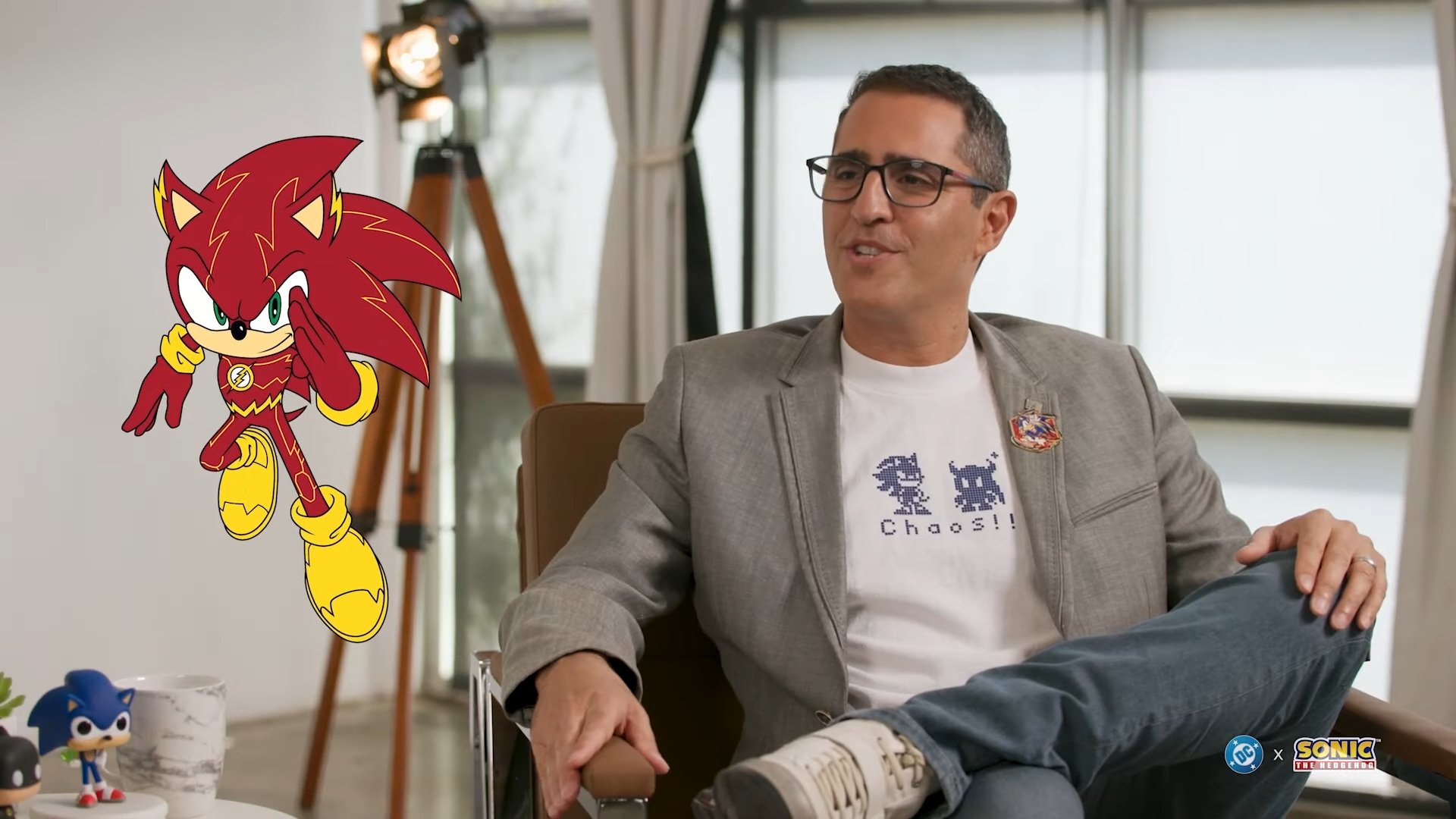 Dc Comics Sonic The Hedgehog The Flash