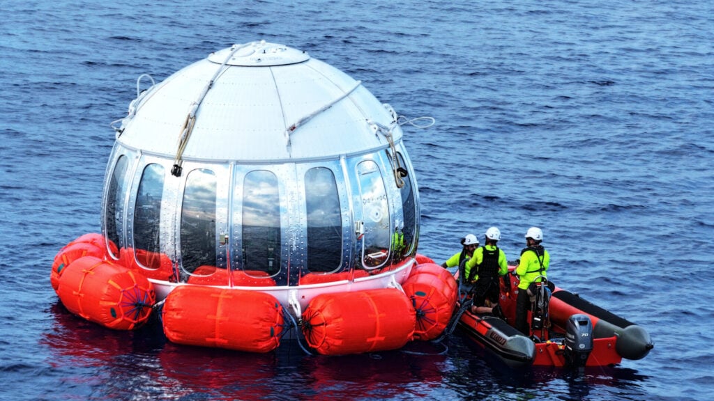 Space Perspective Neptune Retrieval Balloon